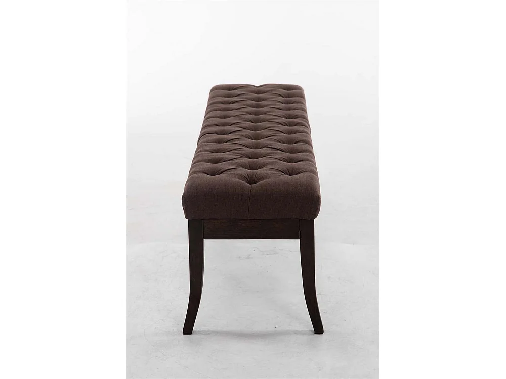 Banquette - Tissu & Bois - Marron - Ramses