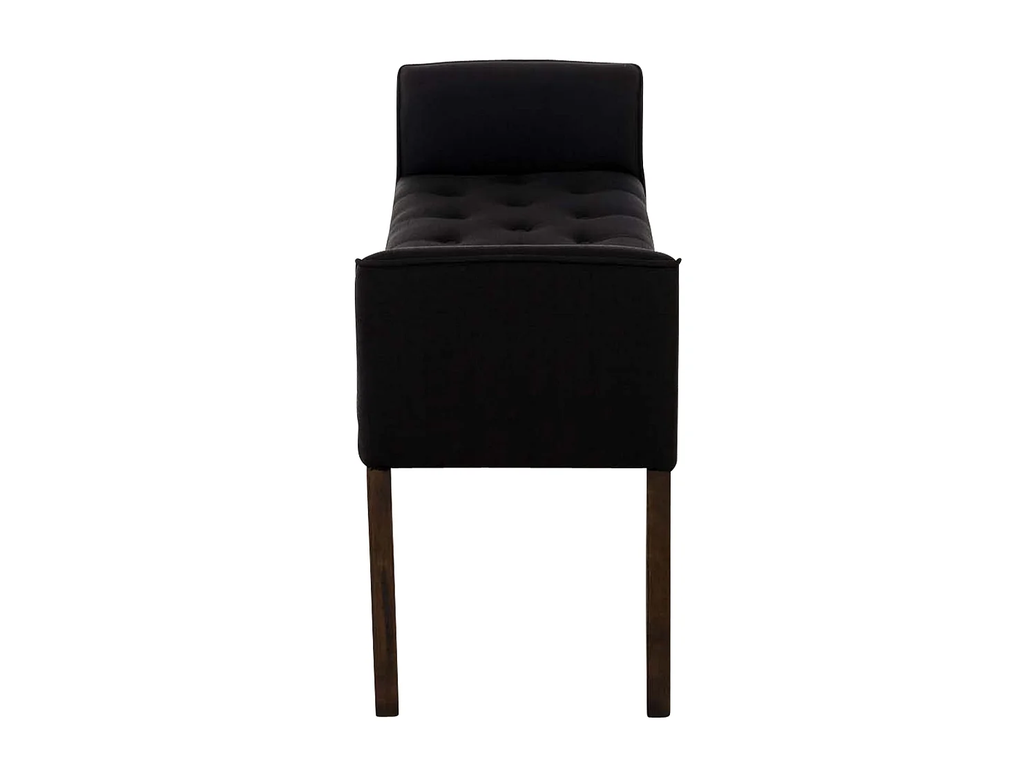 Banquette - Similicuir & Bois - Noir - Cleopatra