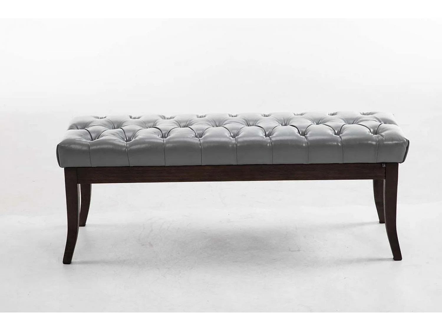 Bankzitting - Kunstleer & Hout - grijs - Ramses