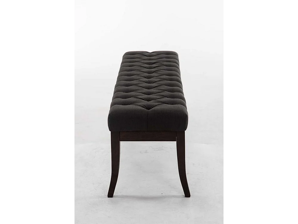 Banquette - Tissu & Bois - Gris foncé - Ramses