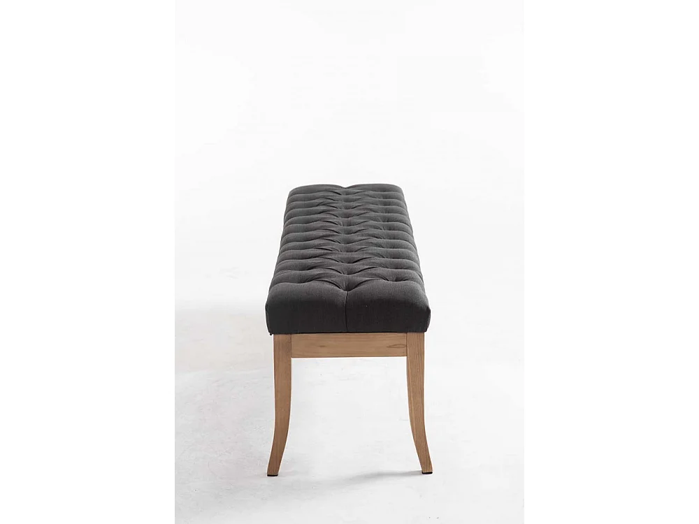 Bankzitting - Stof & Hout - donkergrijs - Ramses