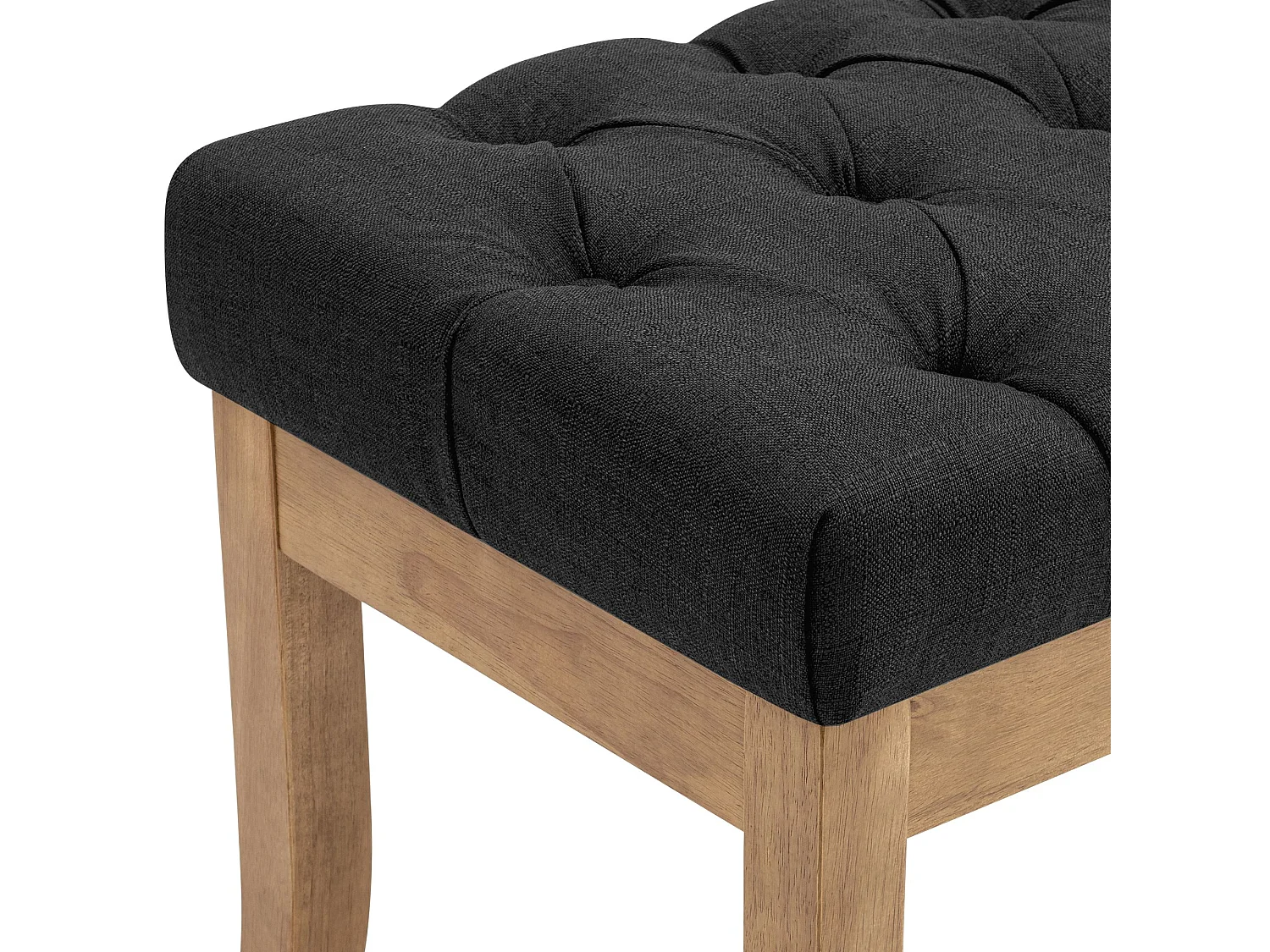Banquette - Tissu - Gris foncé - Ramses