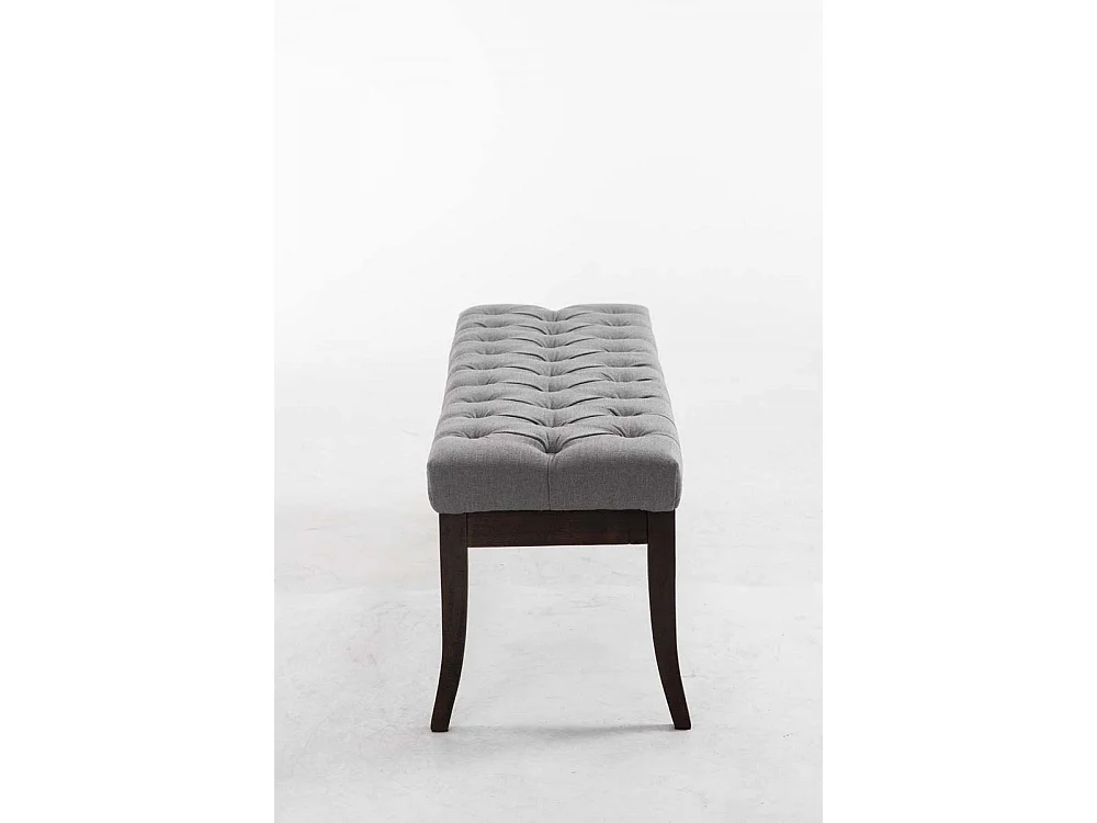 Banquette - Tissu & Bois - Gris - Ramses