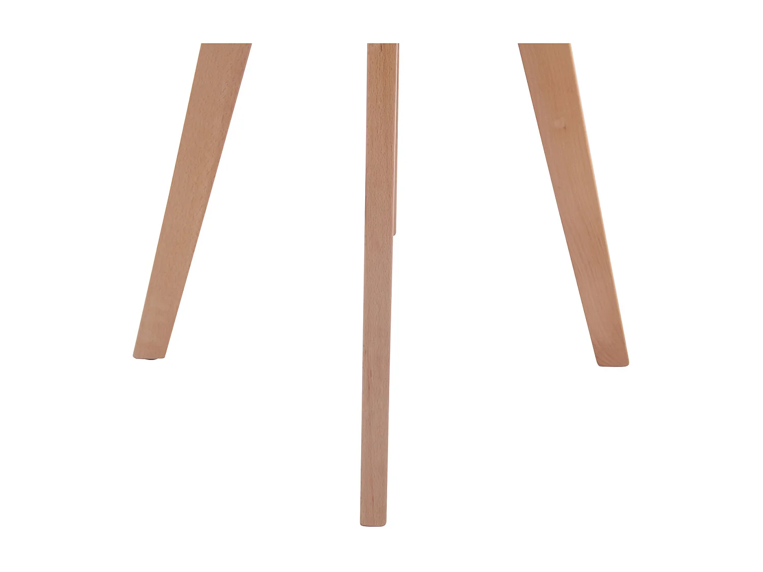 Table salle à manger - rund 60cm - Bois - Blanc - Viktor