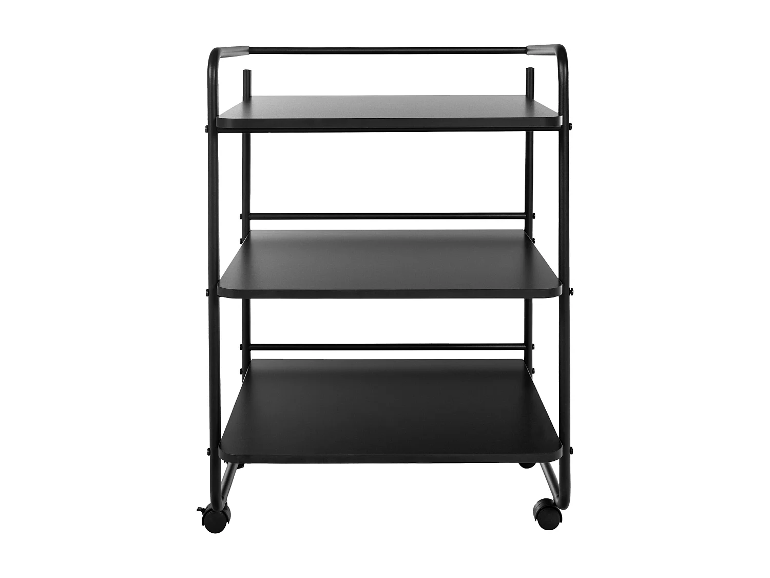 Carrello di servizio - Metallo & acciaio inossidabile - nero - PL902