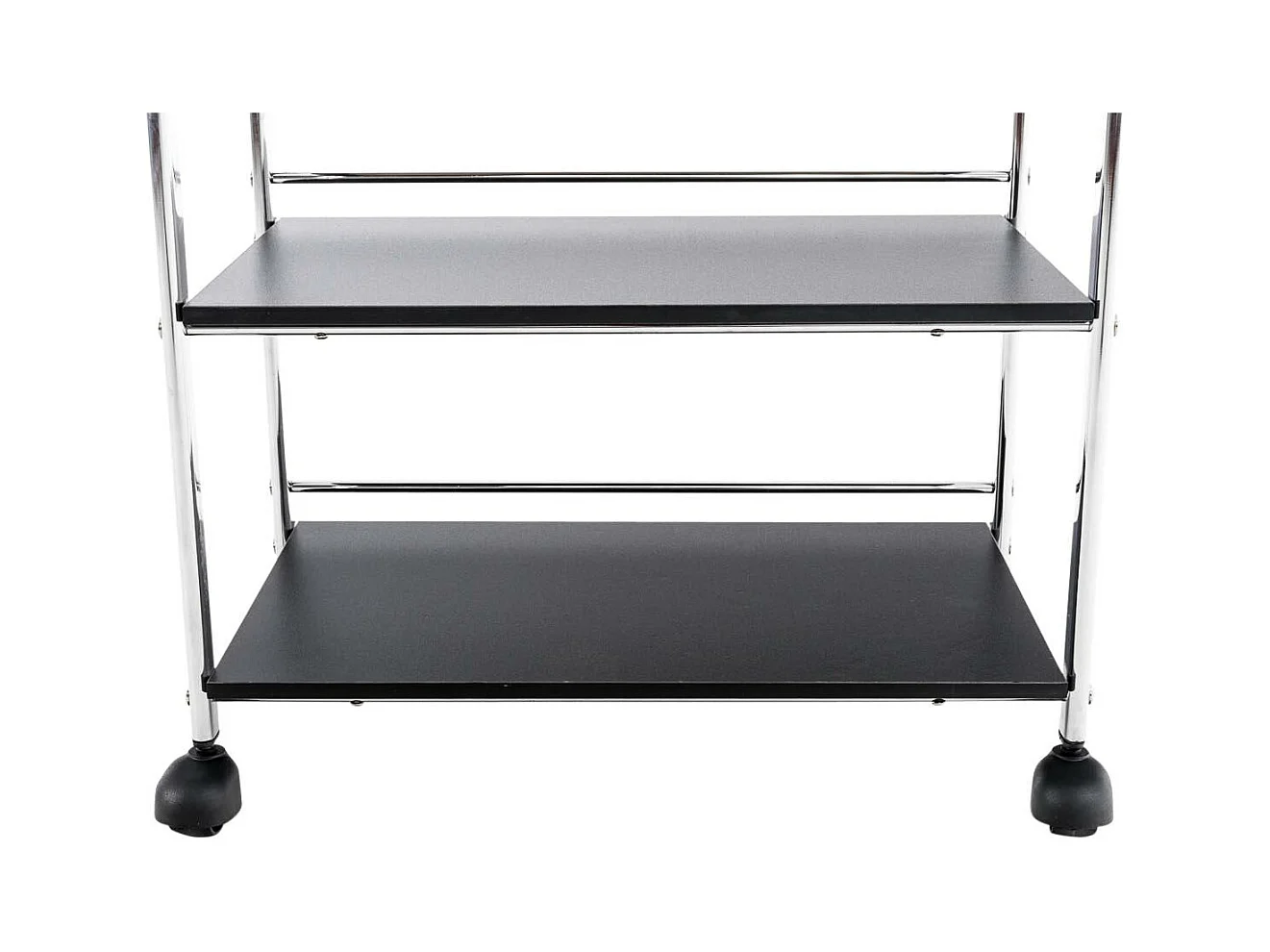 Chariot de service - Bois & Noir - Noir - PL912