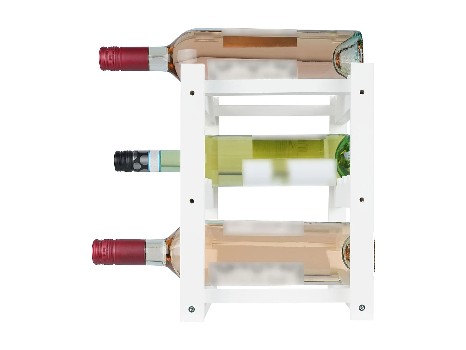 Casier à vin - Bois - Blanc - Morena