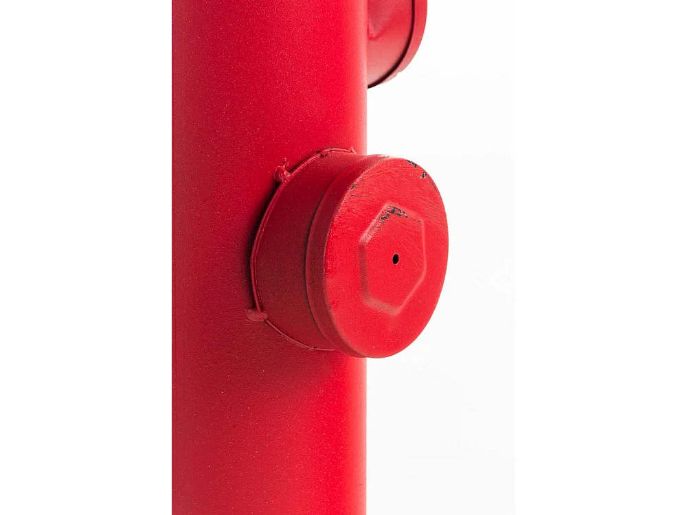 Table haute de bar - rond Ø 54 cm - Métal - Rouge - Ruhr