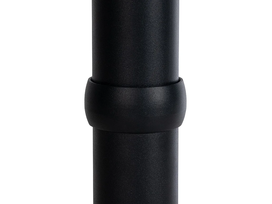 Stehtisch - rund Ø 60 cm - Holz - Noir / Noir - rund