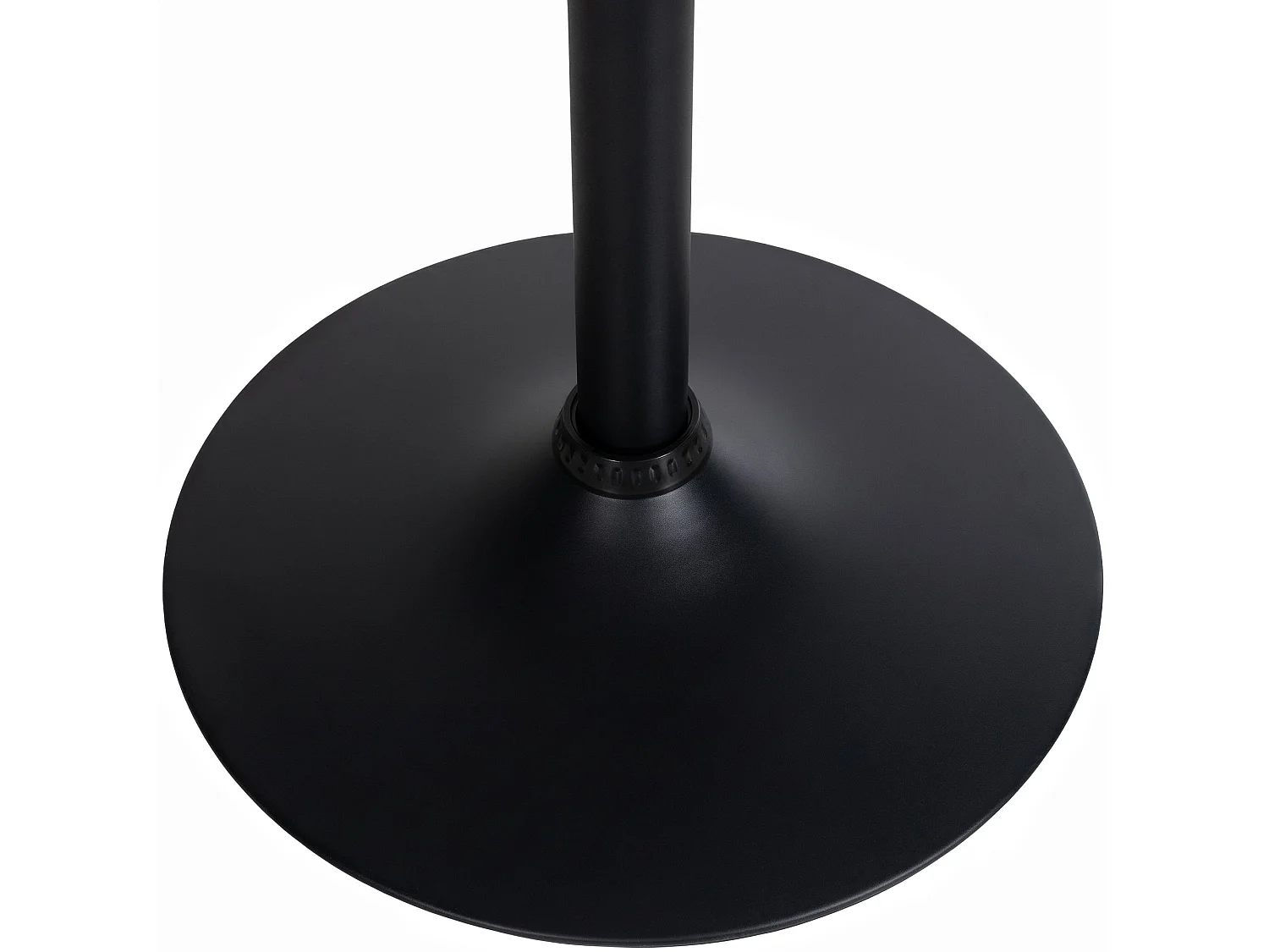 Stehtisch - rund Ø 60 cm - Holz - Noir / Noir - rund