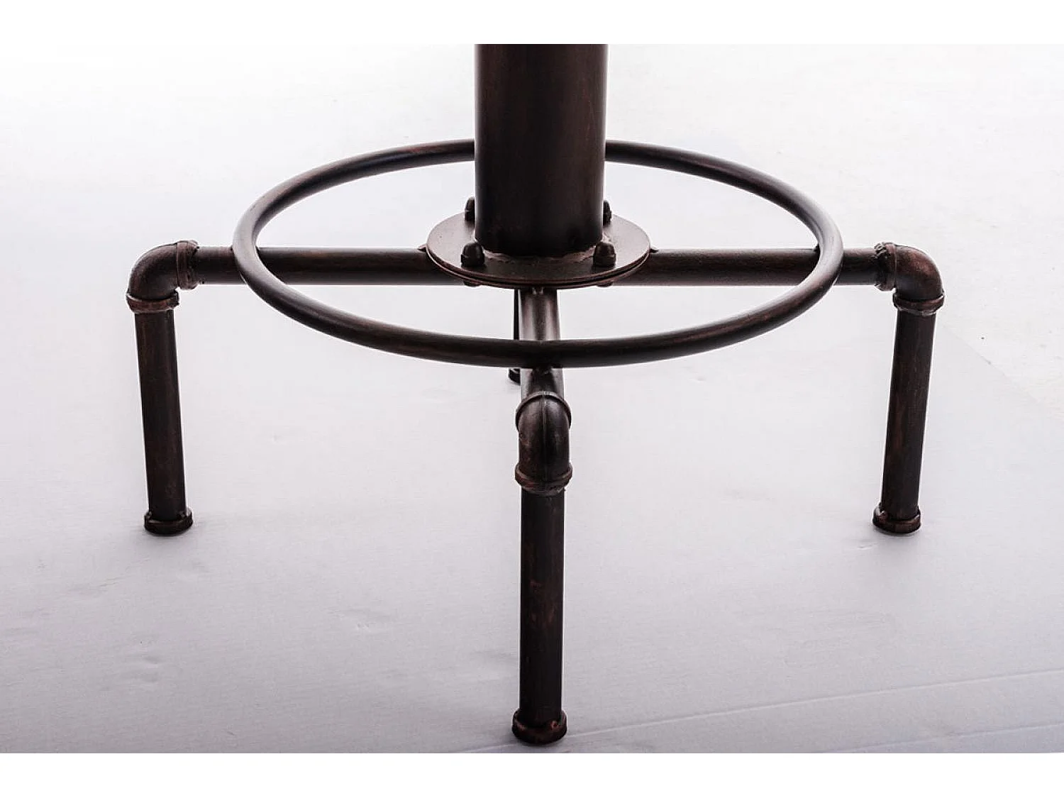 Table haute de bar - rund 39cm - Bois - Bronze - Lumos