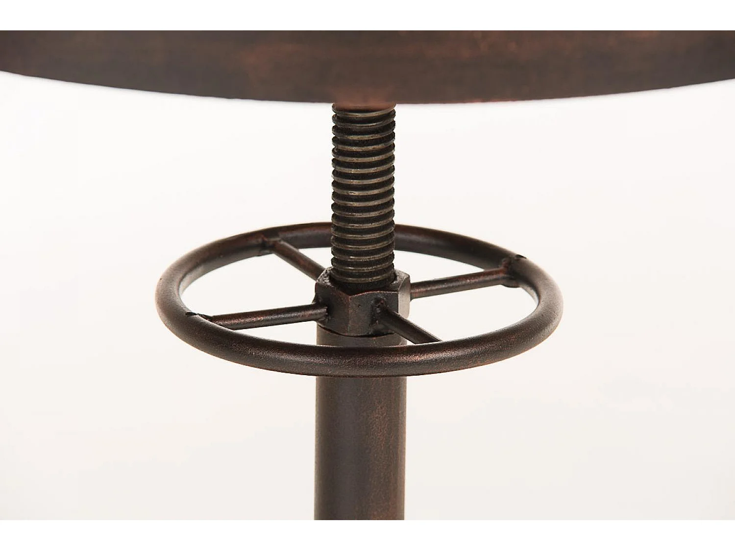 Table haute de bar - carré - Bois - 58 x 58 cm - Bronze - Moko