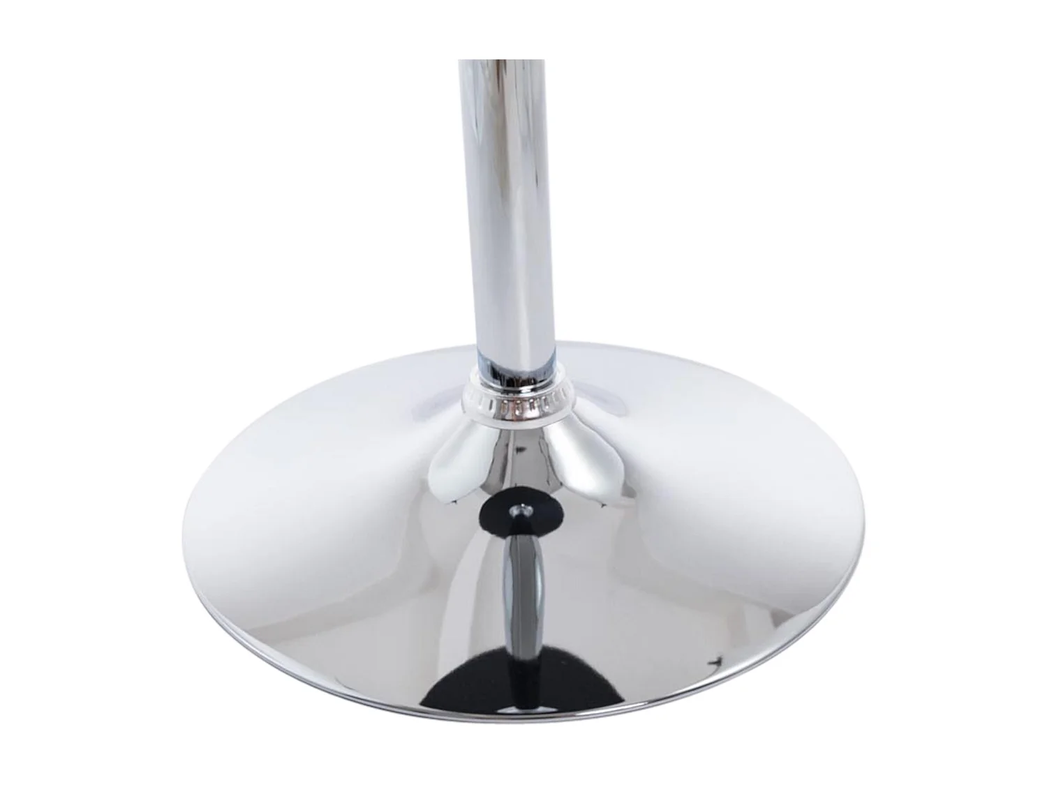 Lot de 2  Table haute de bar - rond Ø 60 cm - Bois - Noir - rund