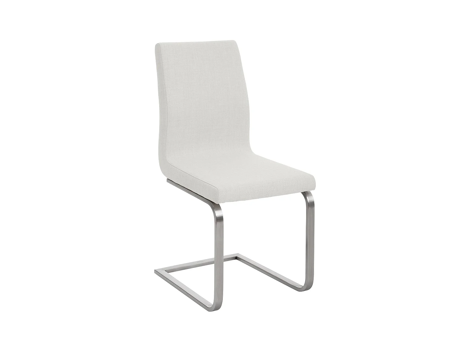 chaises oscillantes - Tissu - Blanc - Belfort