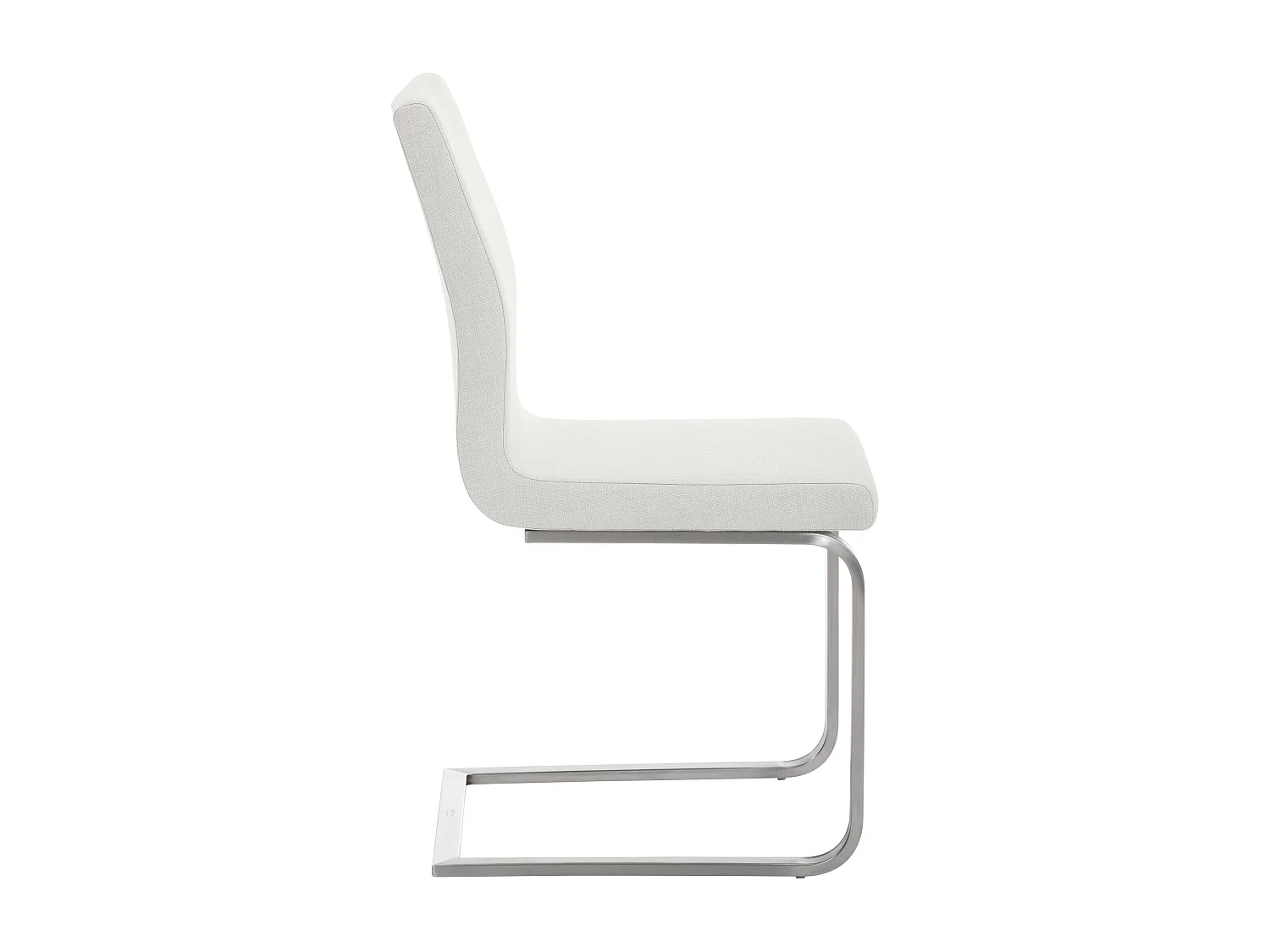 chaises oscillantes - Tissu - Blanc - Belfort