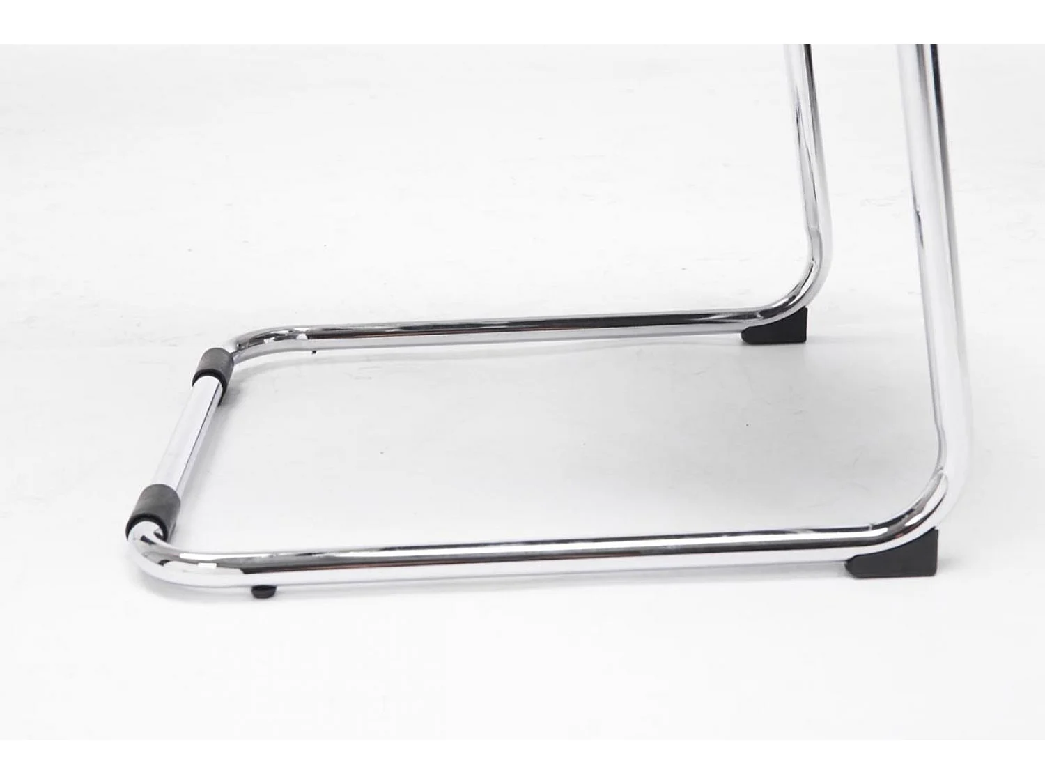 chaises oscillantes - Similicuir & Métal chromé - Bleu - Brenda