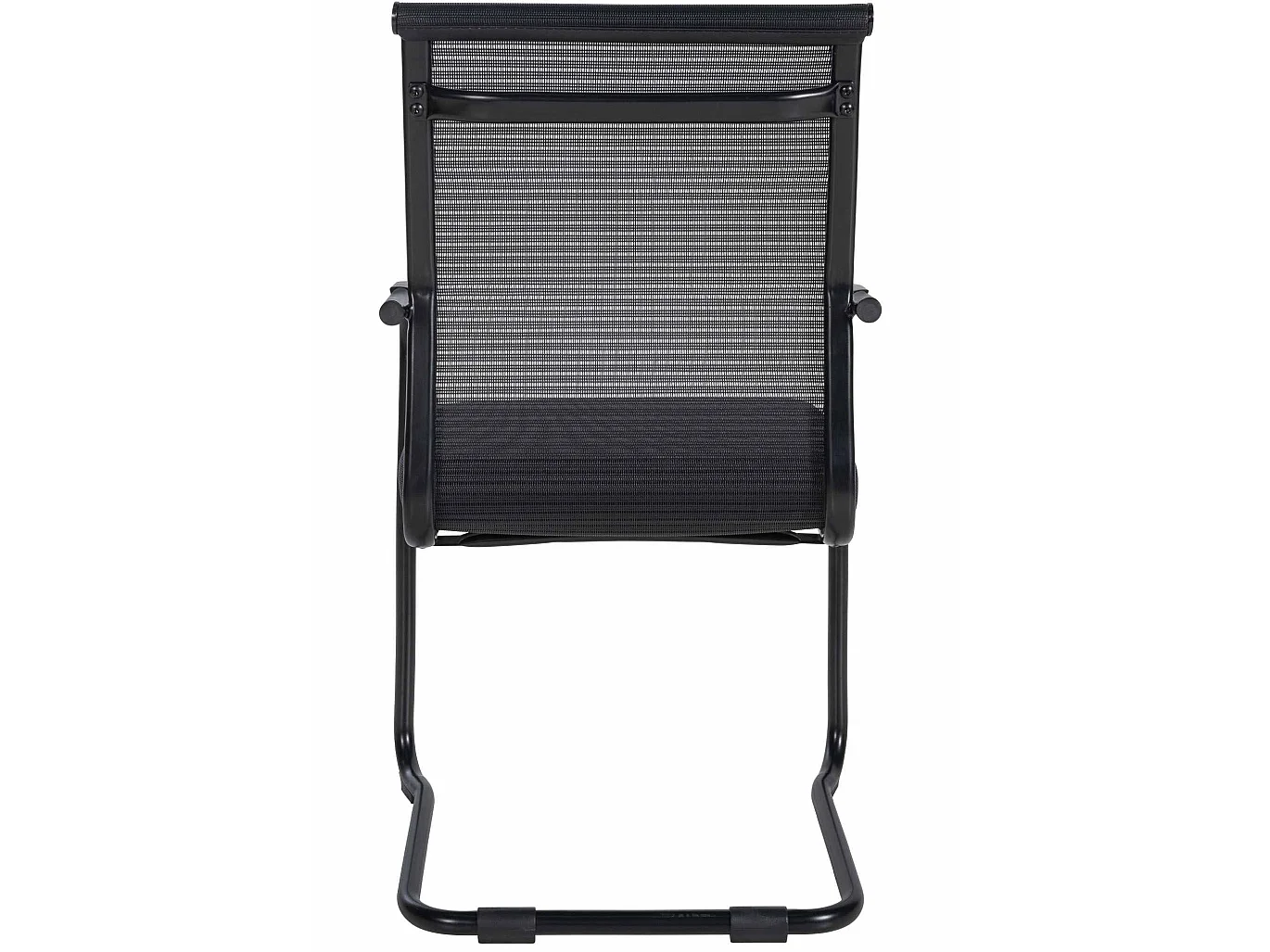 Lot de 2  chaises oscillantes - Tissu - Noir - Denny