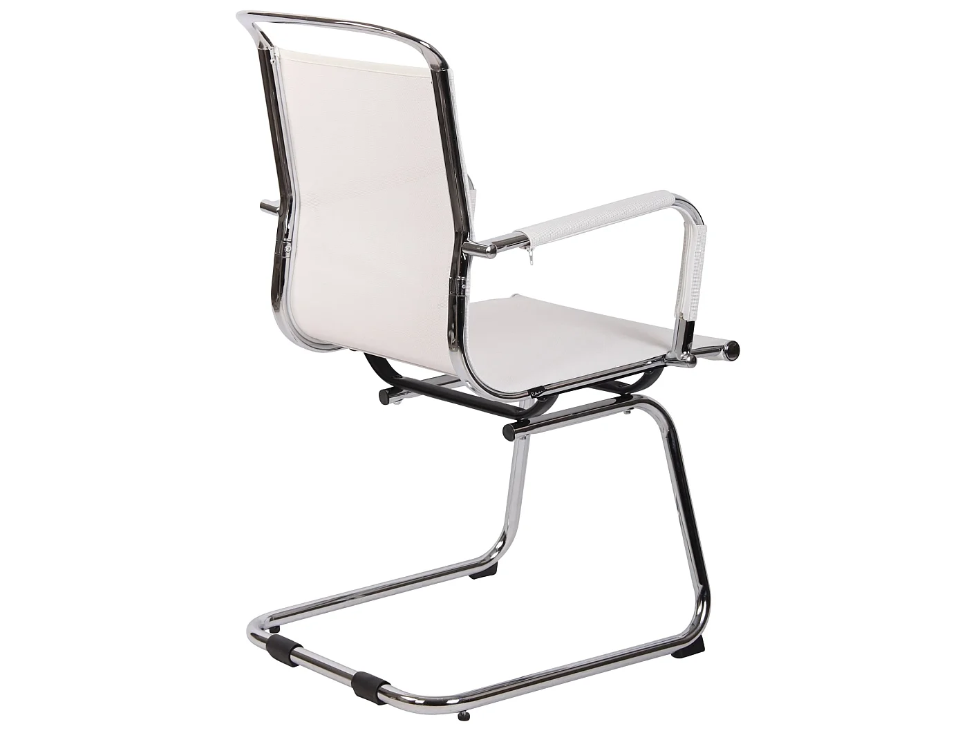 chaises oscillantes - Tissu en maille - Blanc - Barnet Mesh