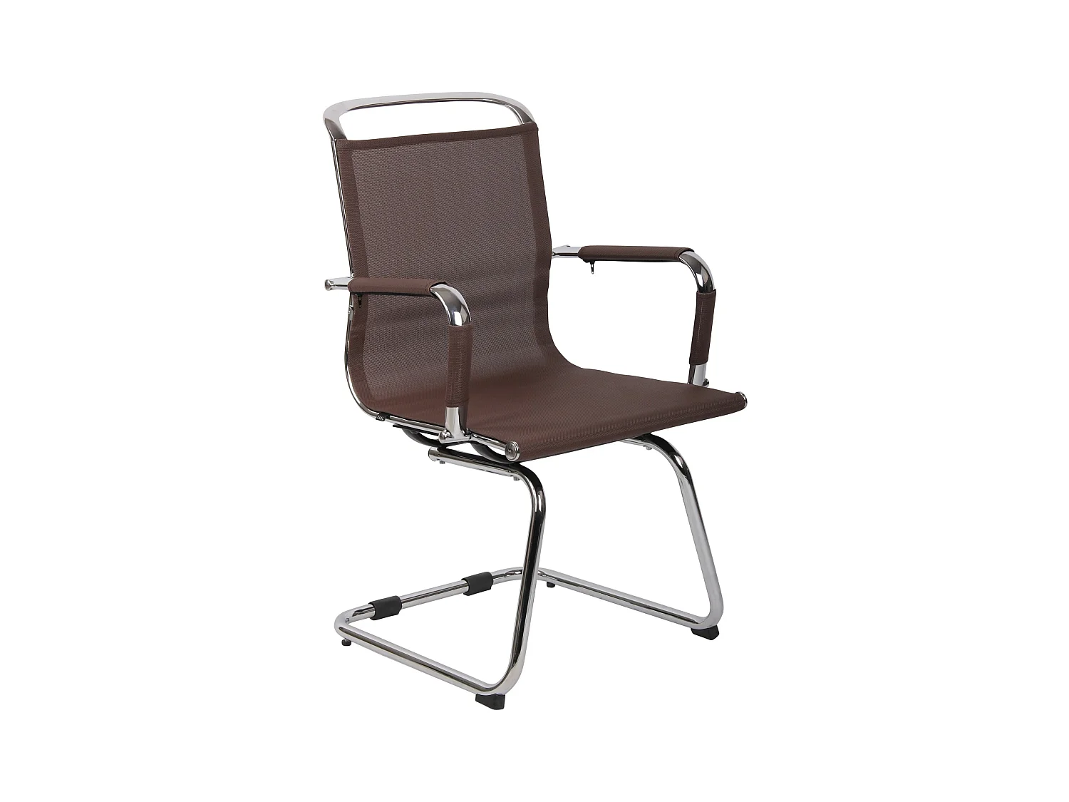 chaises oscillantes - Tissu en maille - Marron - Barnet Mesh