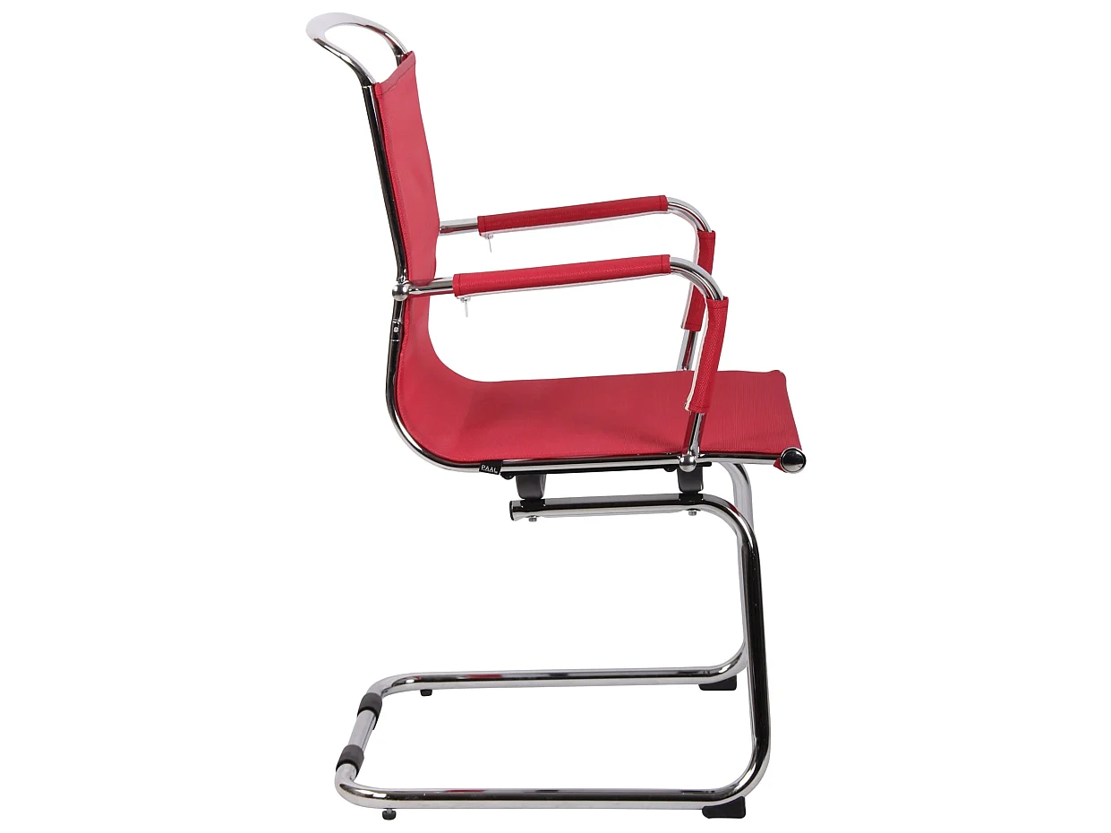 chaises oscillantes - Tissu en maille - Rouge - Barnet Mesh