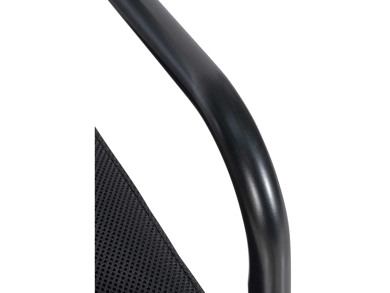 Freischwinger Stuhl - Stoff - schwarz - Denny