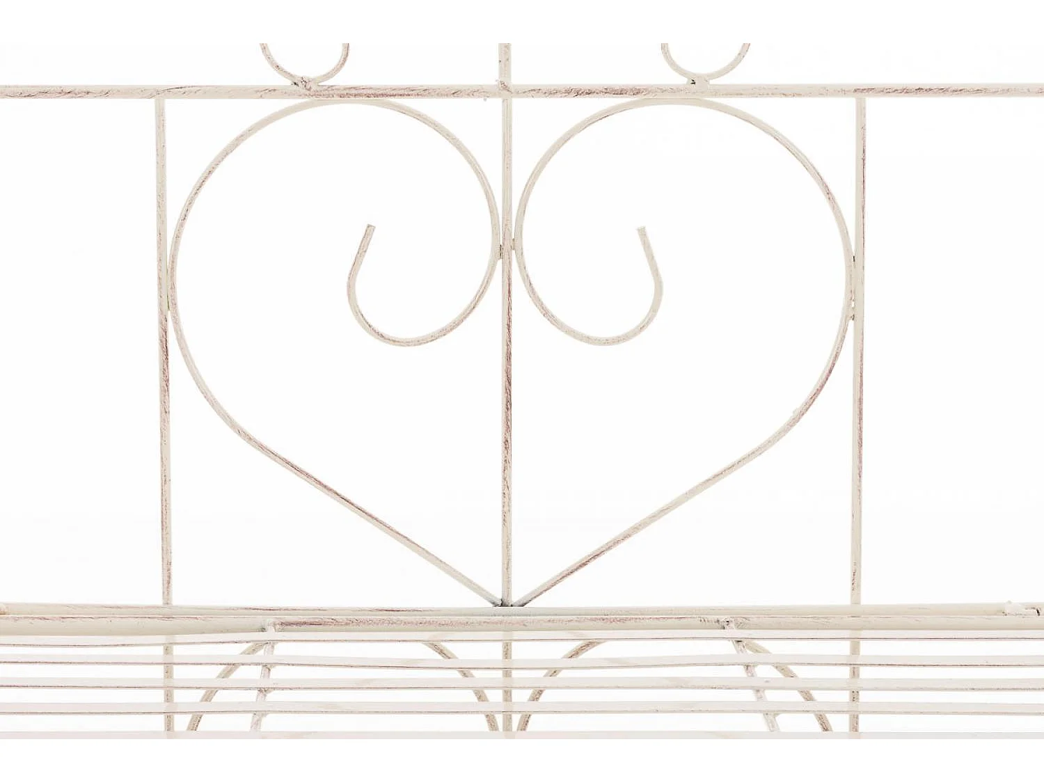 Étagères sur pied - Métal - 60 x 30 x 160cm - Crème antique - Lenja