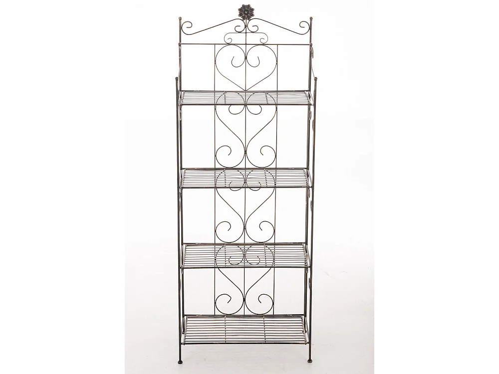 Staande plank - Metalen - 60 x 30 x 160cm - bronzen - Lenja