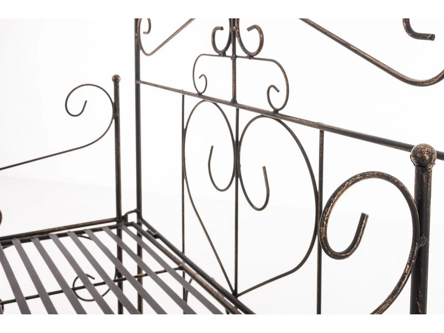 Staande plank - Metalen - 60 x 30 x 160cm - bronzen - Lenja