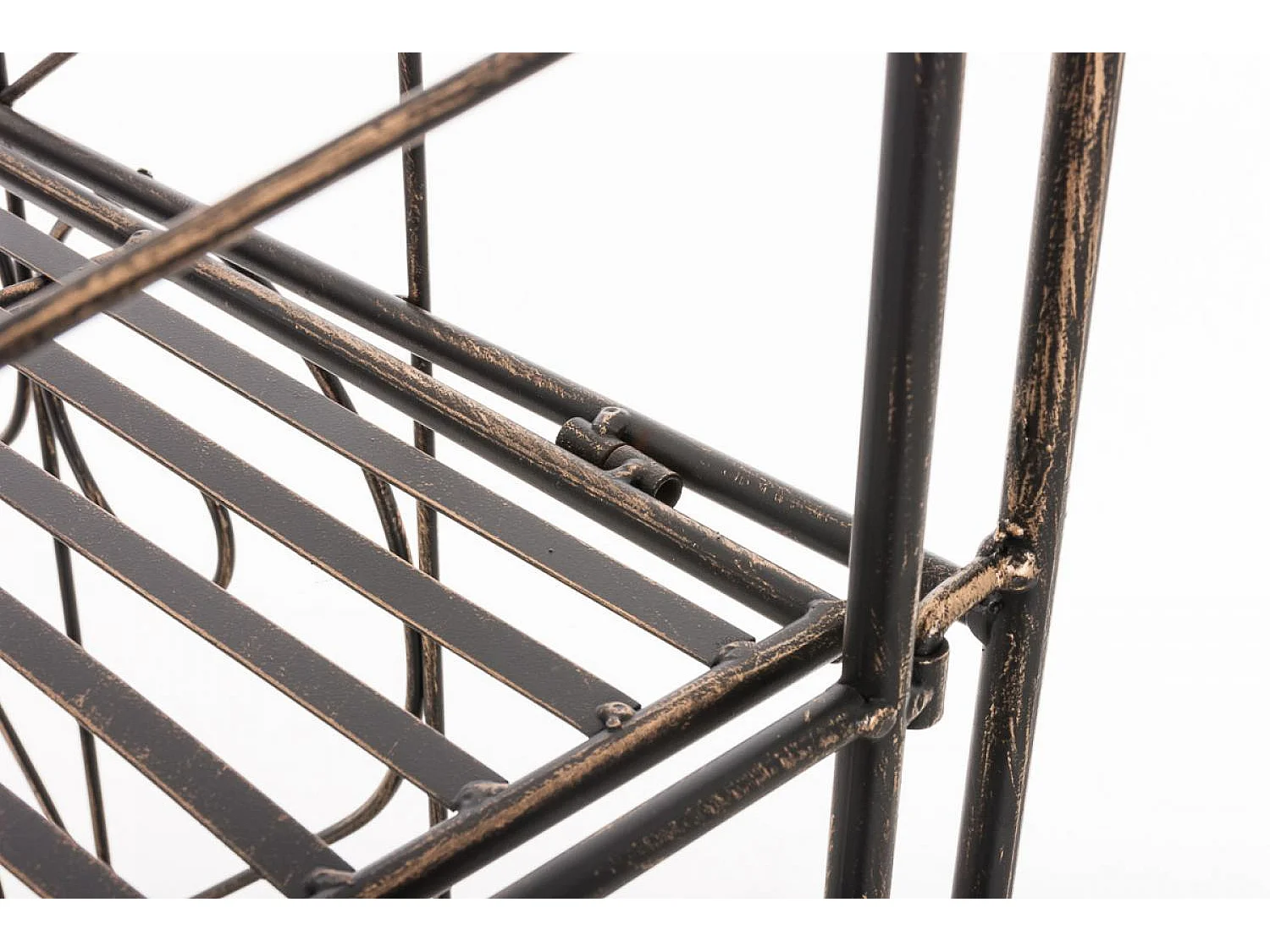 Staande plank - Metalen - 60 x 30 x 160cm - bronzen - Lenja