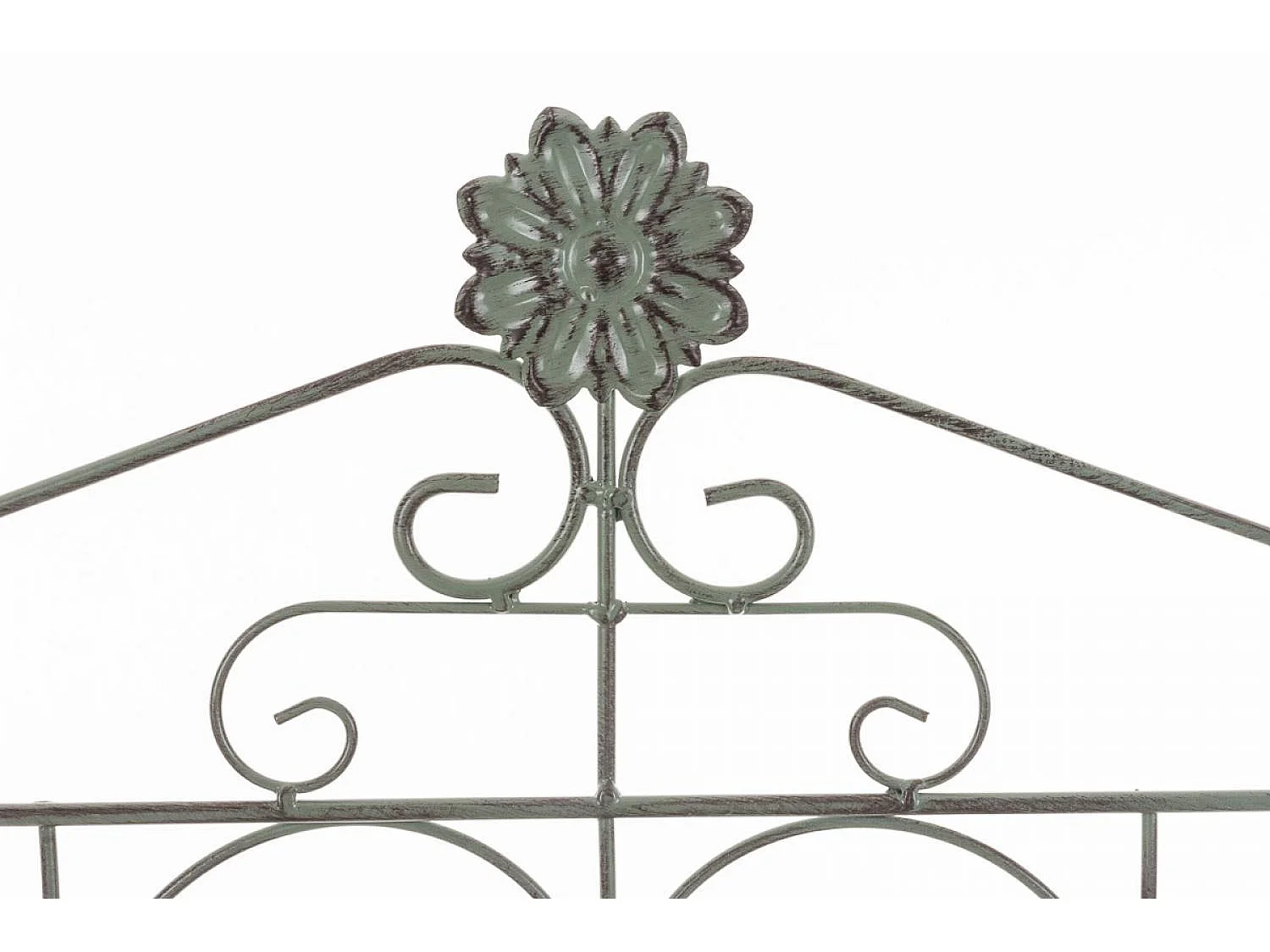 Étagères sur pied - Métal - 60 x 30 x 160cm - Vert antique - Lenja