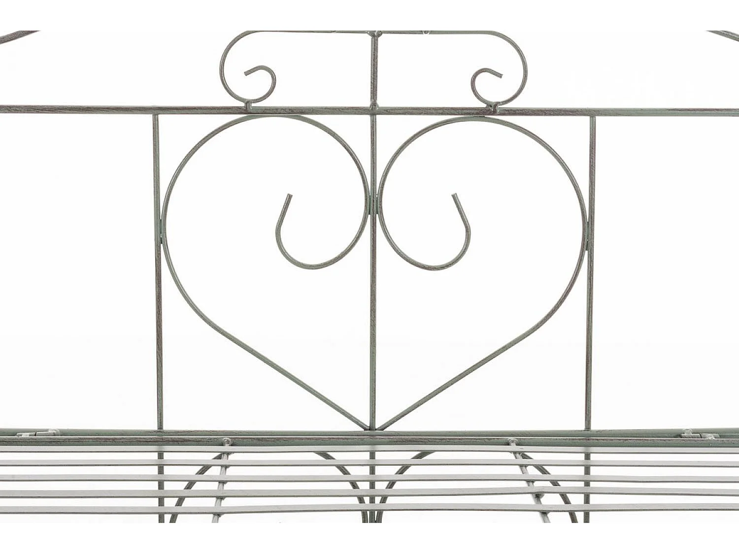 Étagères sur pied - Métal - 60 x 30 x 160cm - Vert antique - Lenja