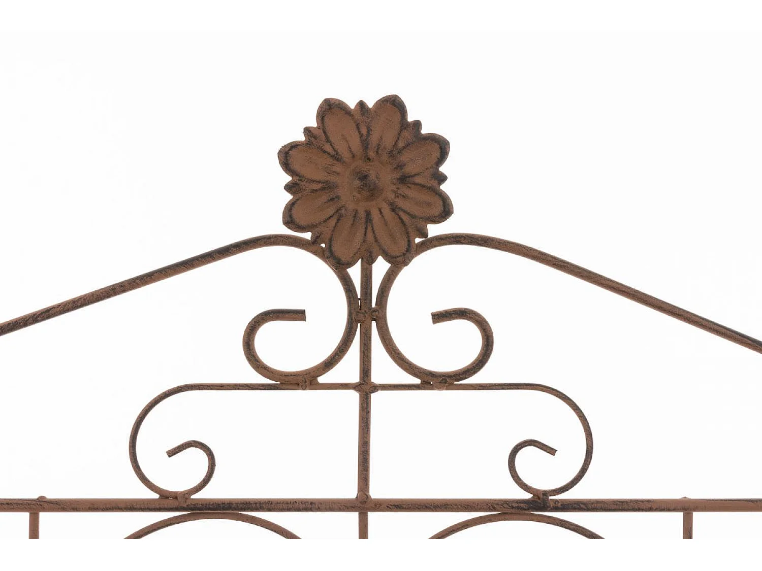 Étagères sur pied - Métal - 60 x 30 x 160cm - Marron antique - Lenja