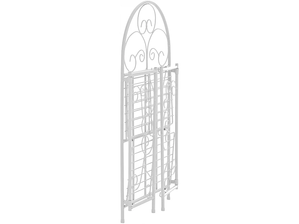 Étagères sur pied - Métal - 45.5 x 24 x 81.5cm - Blanc - Rosa