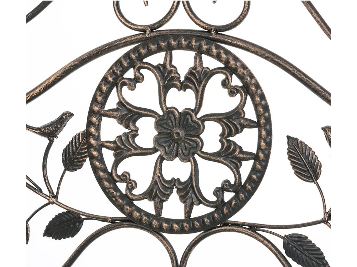 Étagères sur pied - Métal - 66 x 32 x 175cm - Bronze - Flora