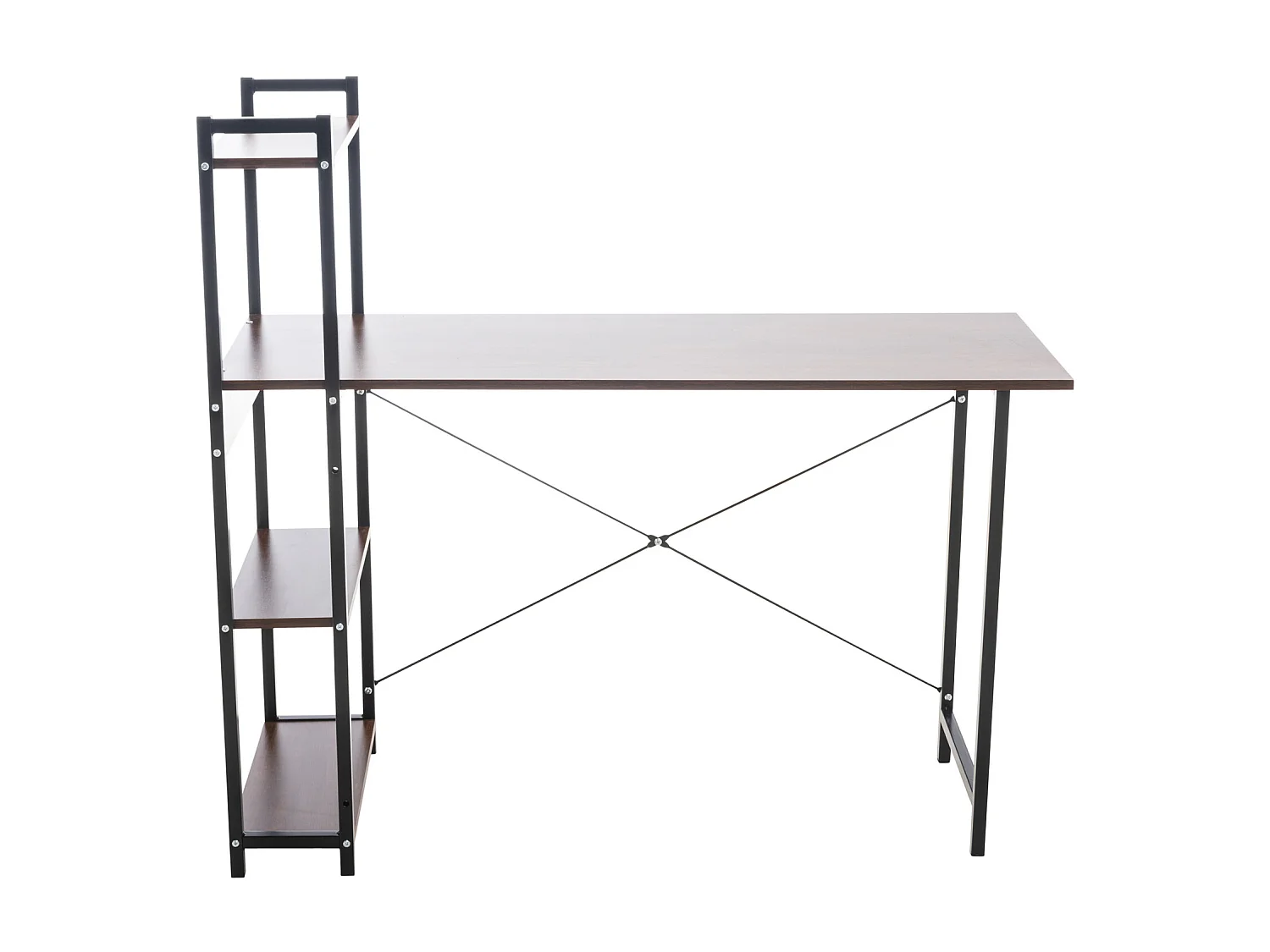 table de bureau - Bois - Noyer - 120cm Poe