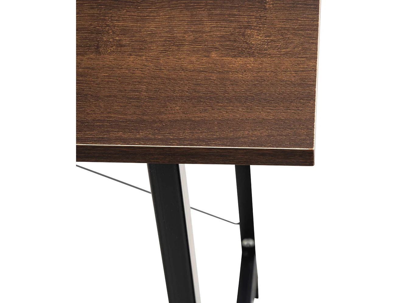 table de bureau - Bois - Noyer - 120cm Poe