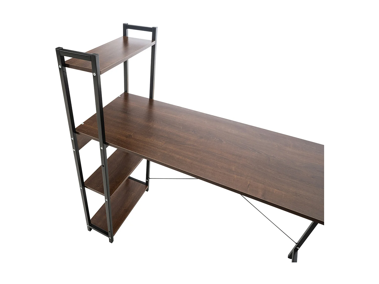 table de bureau - Bois - Noyer - 120cm Poe