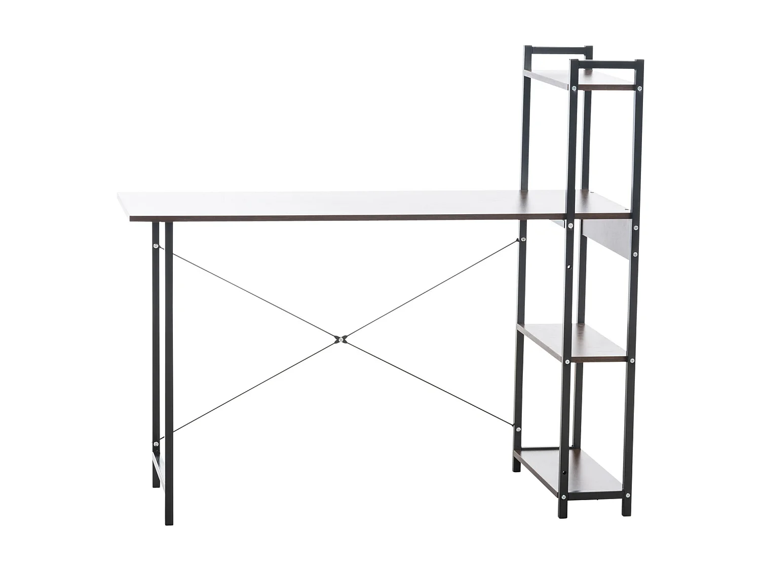 table de bureau - Bois - Noyer - 120cm Poe