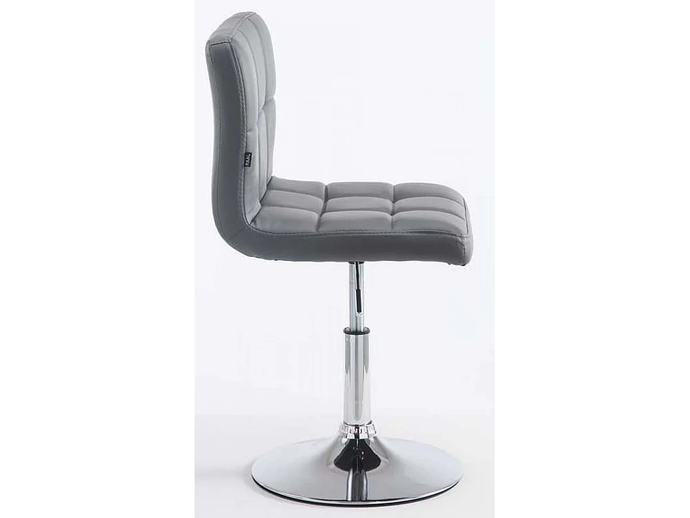 Set van 2  Draaibare fauteuil - Kunstleer & antiek licht - grijs - Palma V2