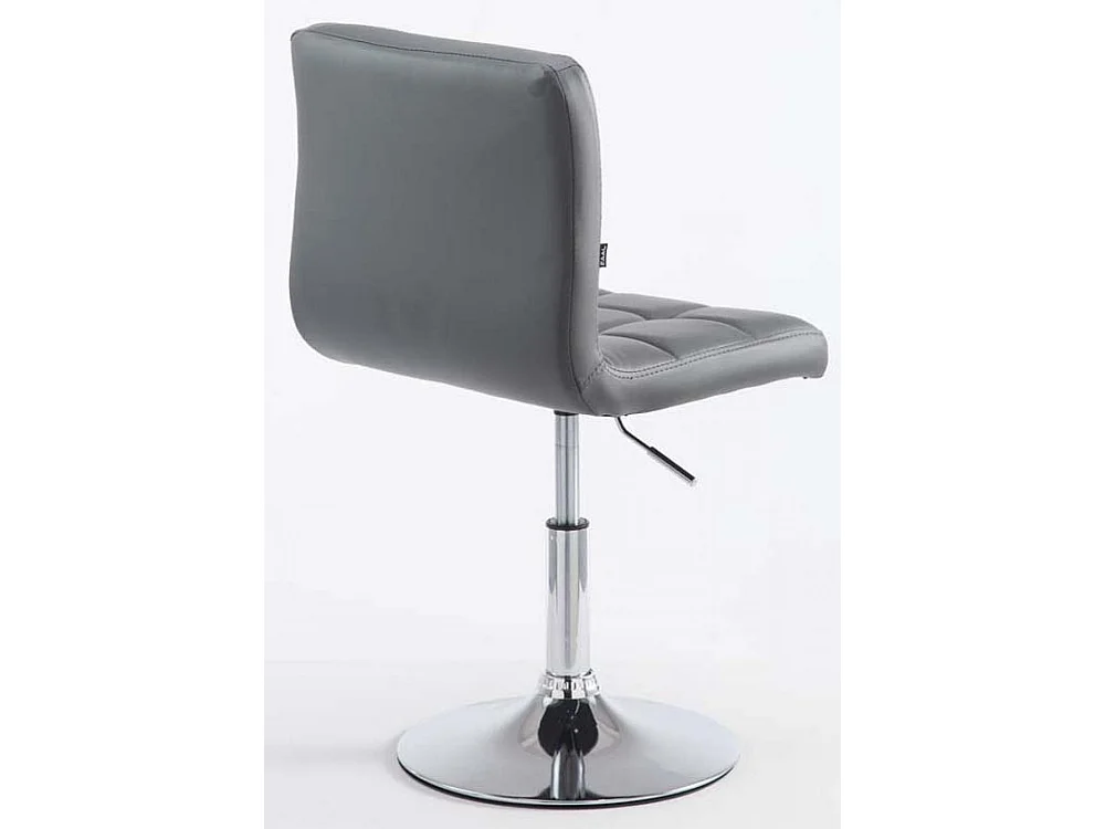 Set van 2  Draaibare fauteuil - Kunstleer & antiek licht - grijs - Palma V2