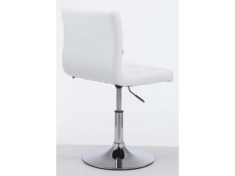 Set van 2  Draaibare fauteuil - Kunstleer & antiek licht - wit - Palma V2