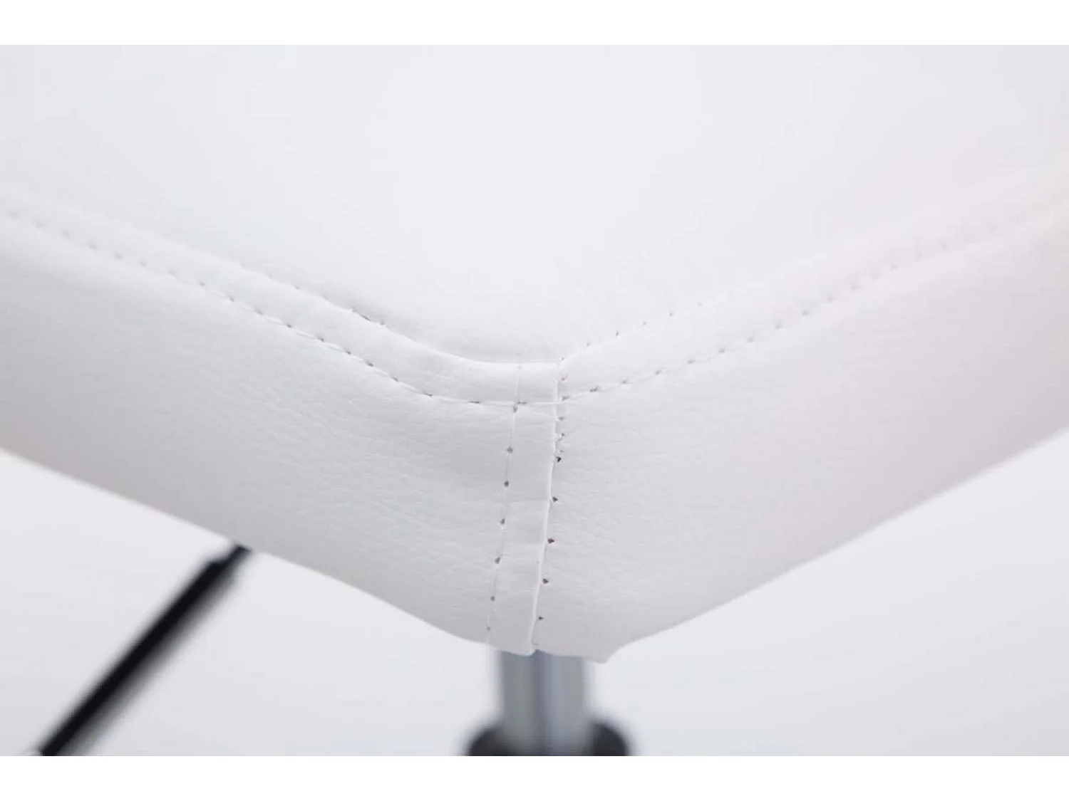 Set van 2  Draaibare fauteuil - Kunstleer & antiek licht - wit - Palma V2