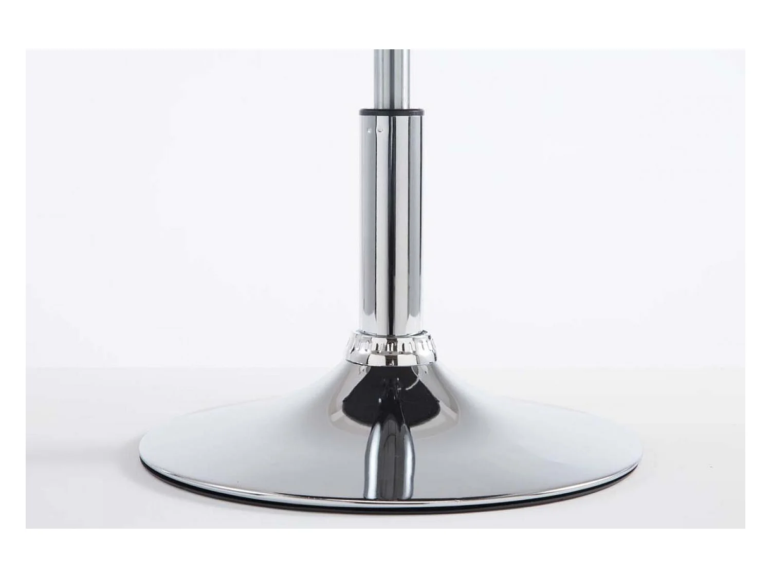 Lot de 2  Fauteuil pivotant - Similicuir & Antique clair - Blanc - Palma V2