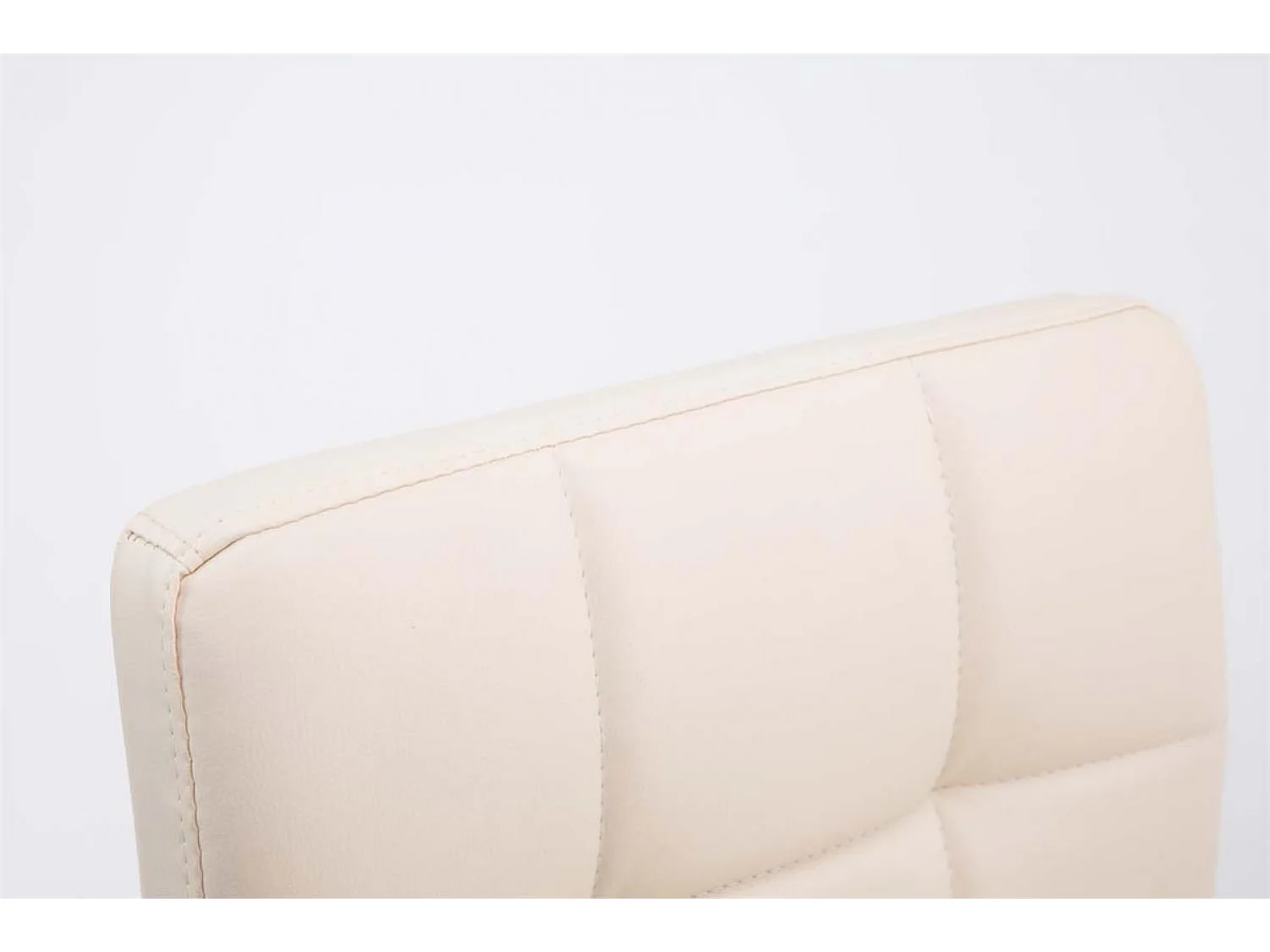 2er Set Drehsessel - Kunstleder & antik-hell - creme - Palma V2