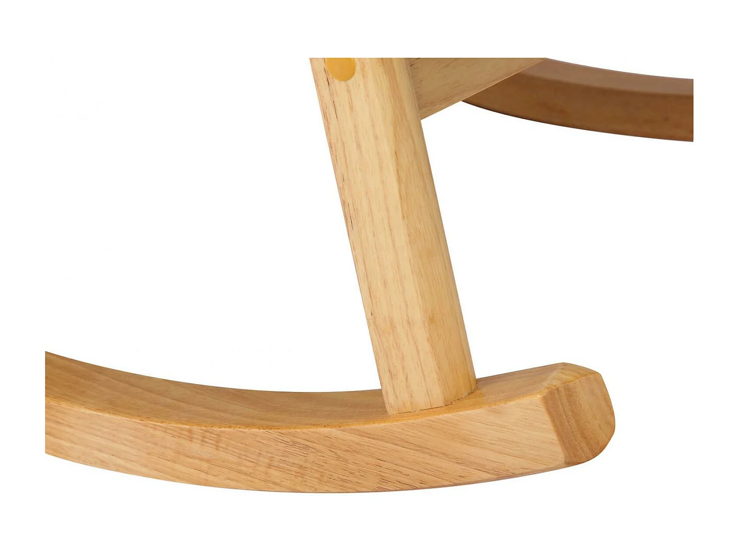 Chaise à bascule - Tissu & Bois - Vert clair - Morelia