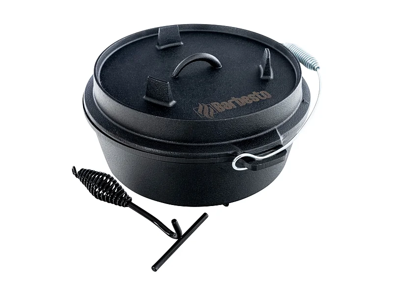 Dutch Oven - Gietijzer - 5,7L - zwart