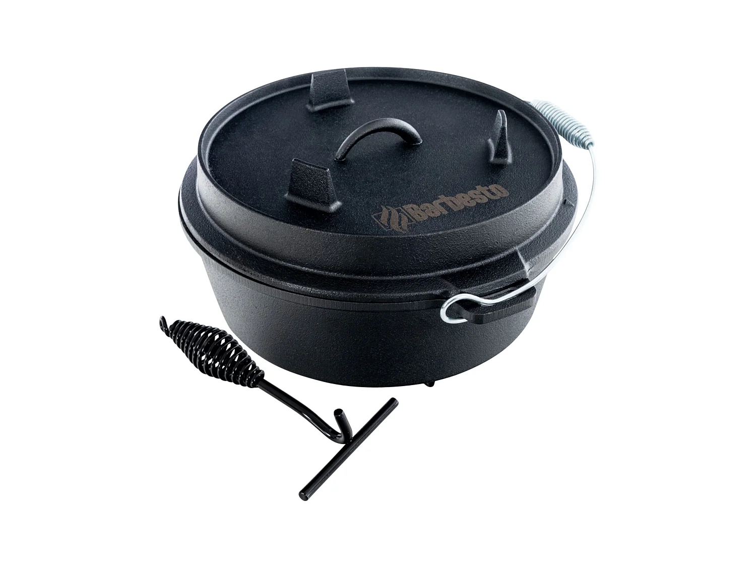 Dutch Oven - Fonte - 5,7L - Noir