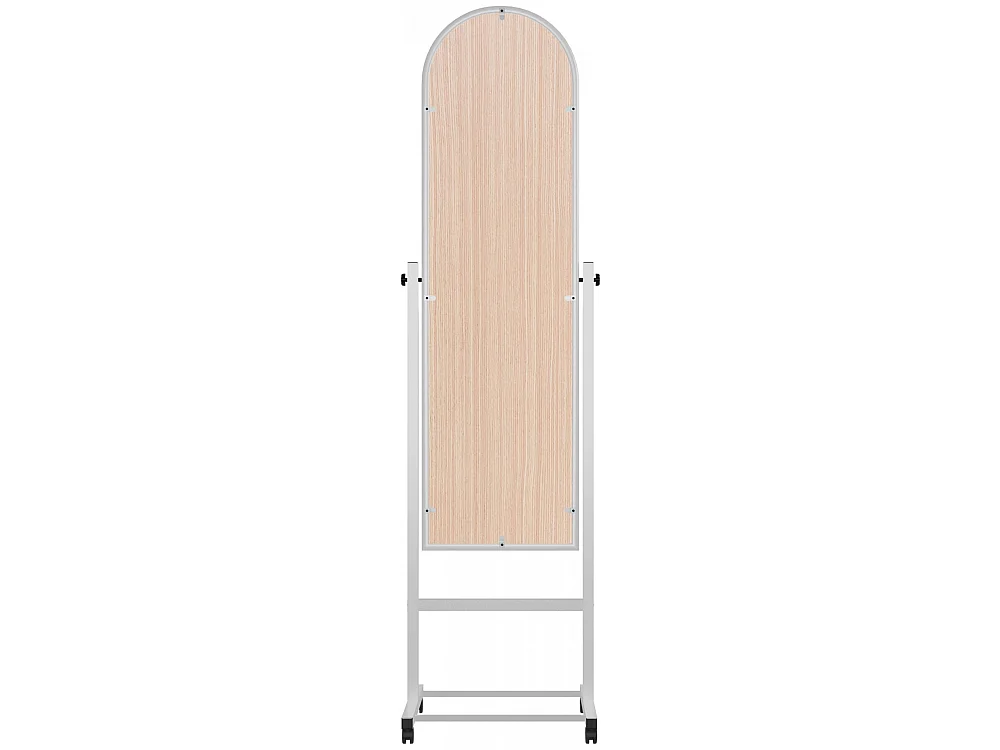Miroir sur pieds - Bois - Blanc - Evoir