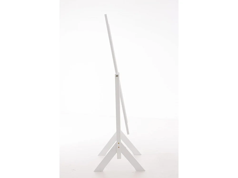 Miroir sur pieds - Bois - Blanc - Elvis