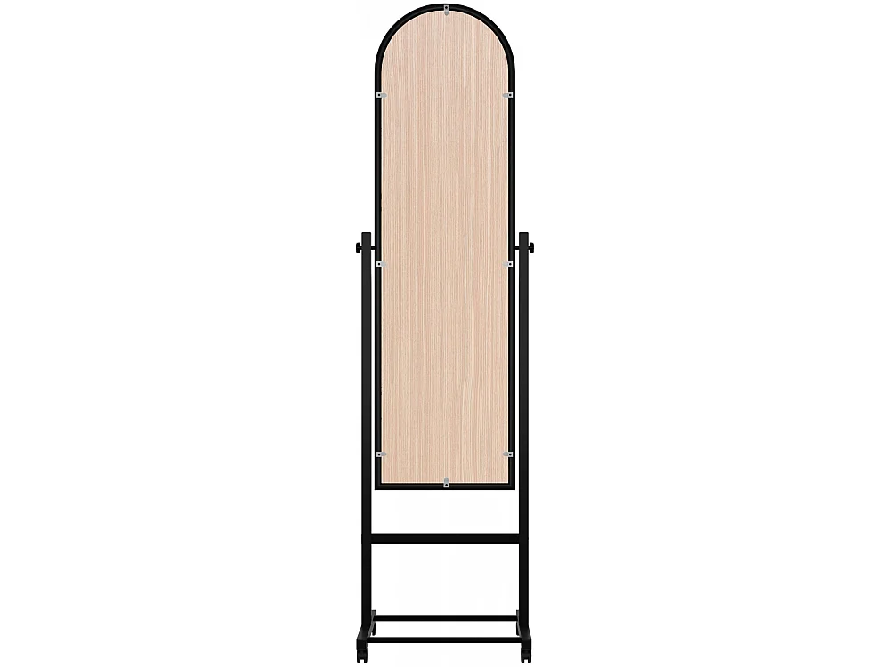 Miroir sur pieds - Bois - Noir - Evoir